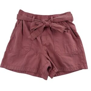 Joe Fresh Cargo Shorts Dusty Rose Utility Core Paperbag Gorpcore Womens medium